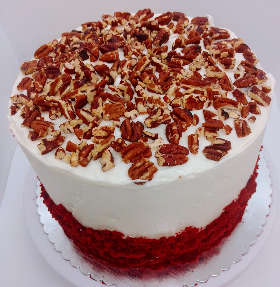 Red Velvet Cake with Cream Cheese Buttercream (local delivery or pick-up only)