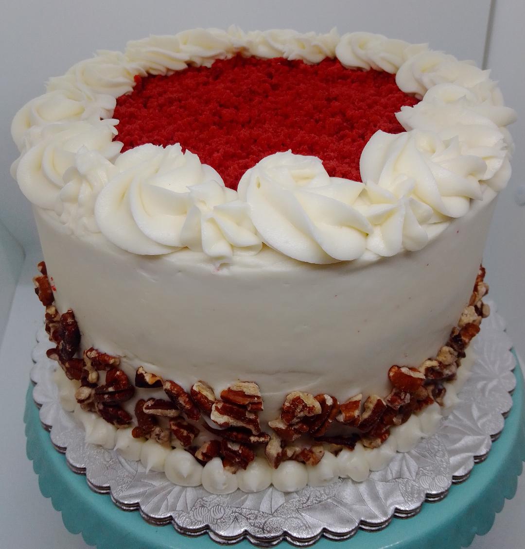 Red Velvet Cake with Cream Cheese Buttercream (local delivery or pick-up only)