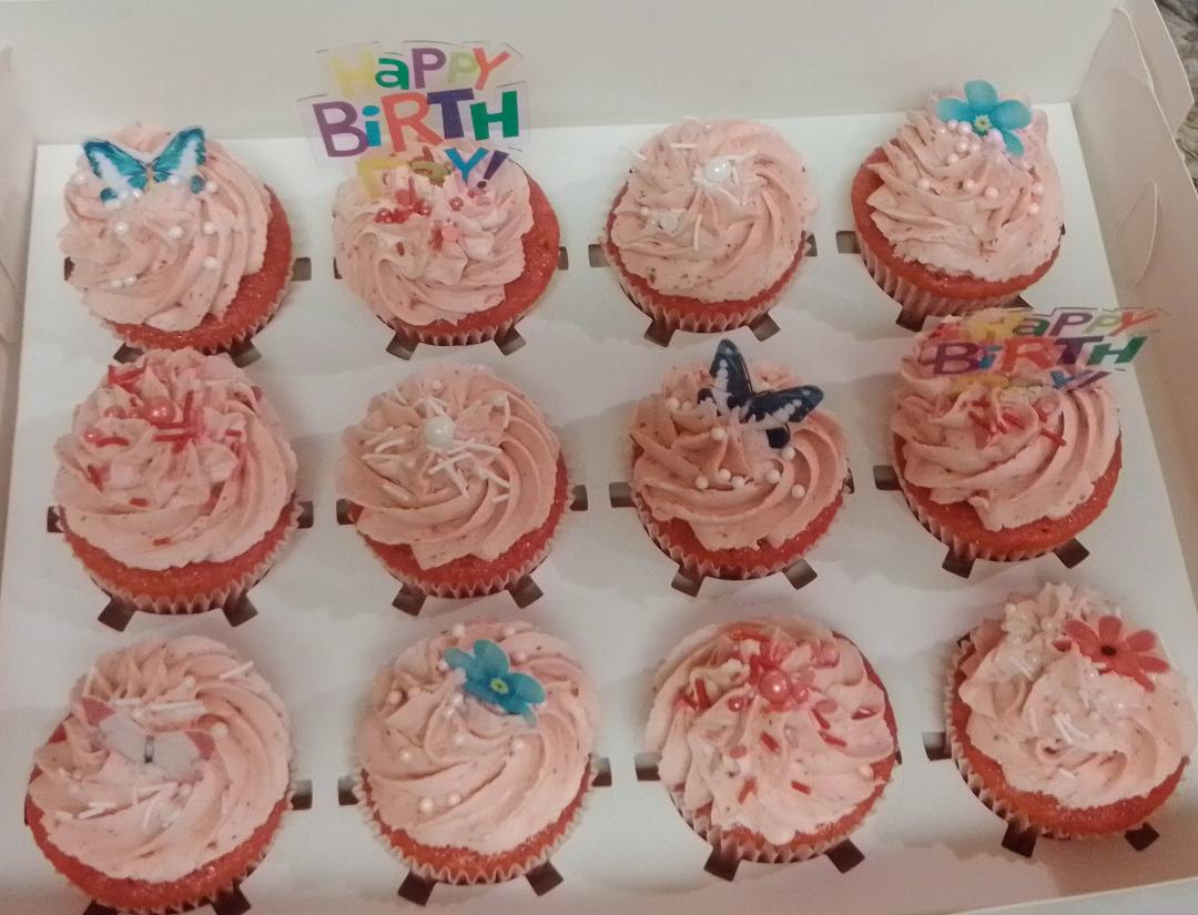 New Baby Cupcakes Dozen (local delivery and pick-up only)