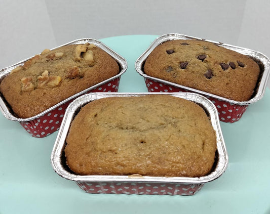 Holiday Banana Bread - Mini Loaves - 6-pack