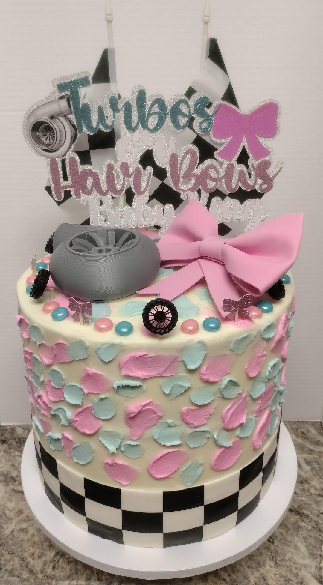 Baby Shower or Gender Reveal Cake (local delivery and pick-up only)