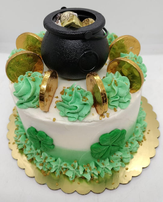 Lucky St. Patrick's Day Cake (local delivery or pick-up only)