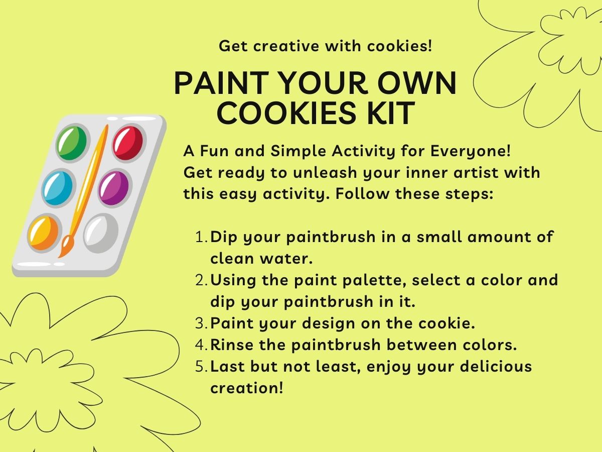 Paint Your Own Cookies Kit