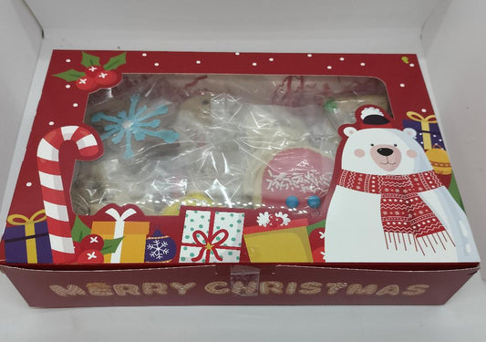 Holiday Cookies Gift Box - Dozen Assorted