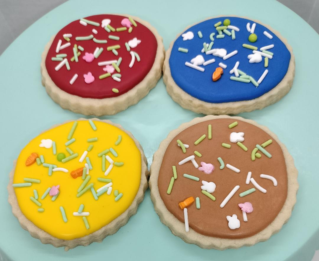 Easter Decorated Sugar Cookies - Dozen Assorted