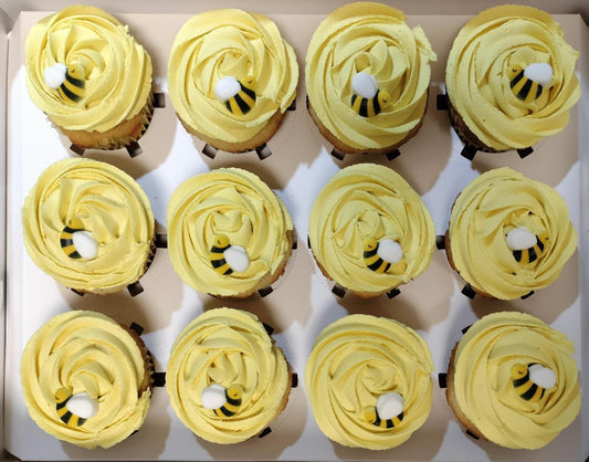 New Baby Cupcakes Dozen (local delivery and pick-up only)