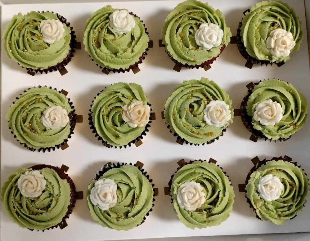 Key Lime Cupcakes Dozen (local delivery or pick-up only)