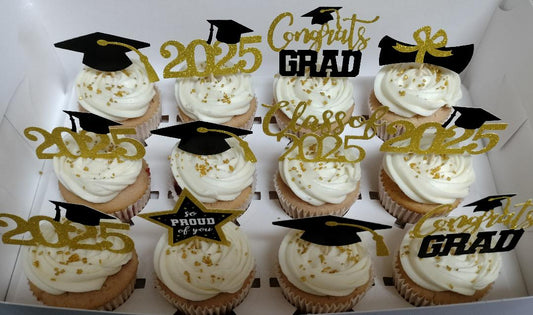 Graduation Cupcakes (local delivery or pick-up only)