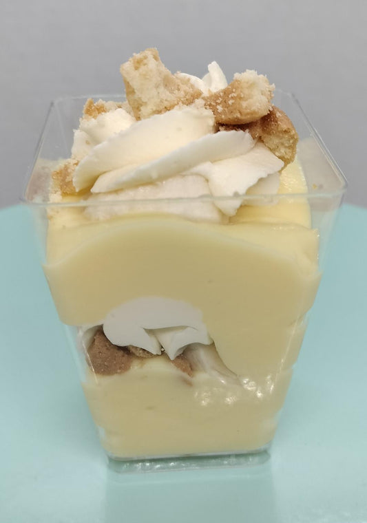 Banana Pudding Cup, small dessert, 6-pack (available for local delivery or pick-up only)