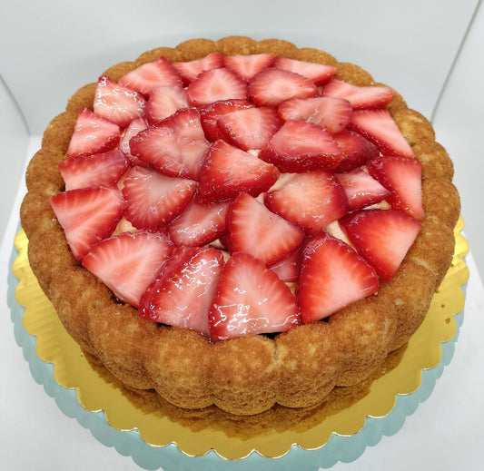 Strawberry Cream Torte Dessert (Erdbeertorte) (local pick-up or delivery only)