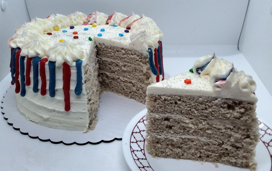 Independence Day Decorated Cake