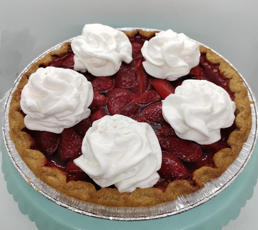 Fresh Strawberry Pie (available for local delivery or pick-up only)