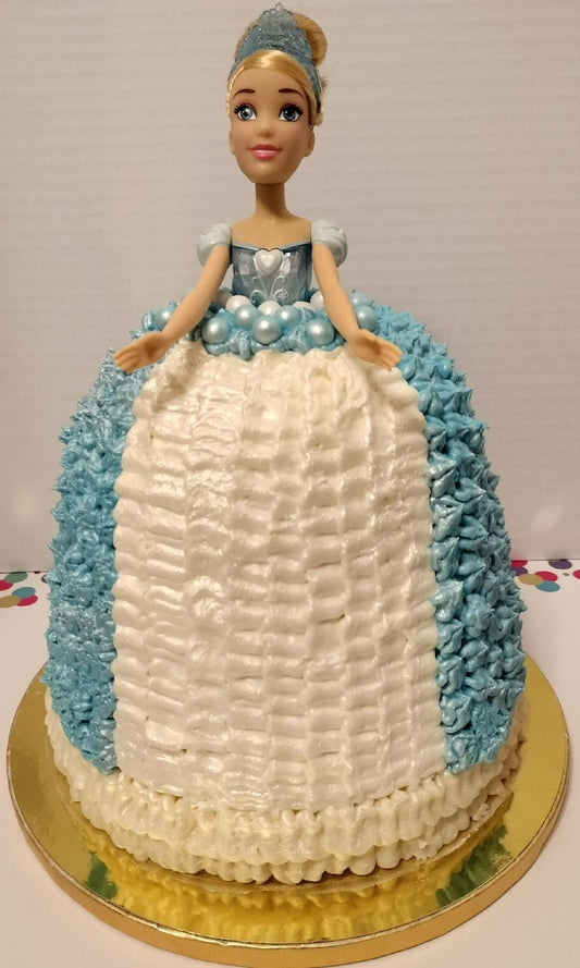 Princess or Barbie Doll Cake (local delivery or pick-up only)