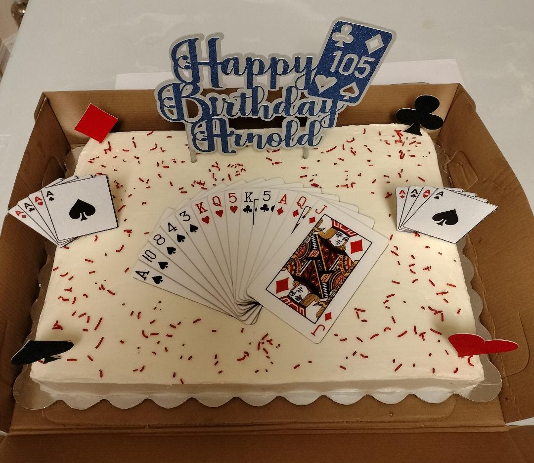 Quarter Sheet 1-Layer Cake (local delivery and pick-up only)