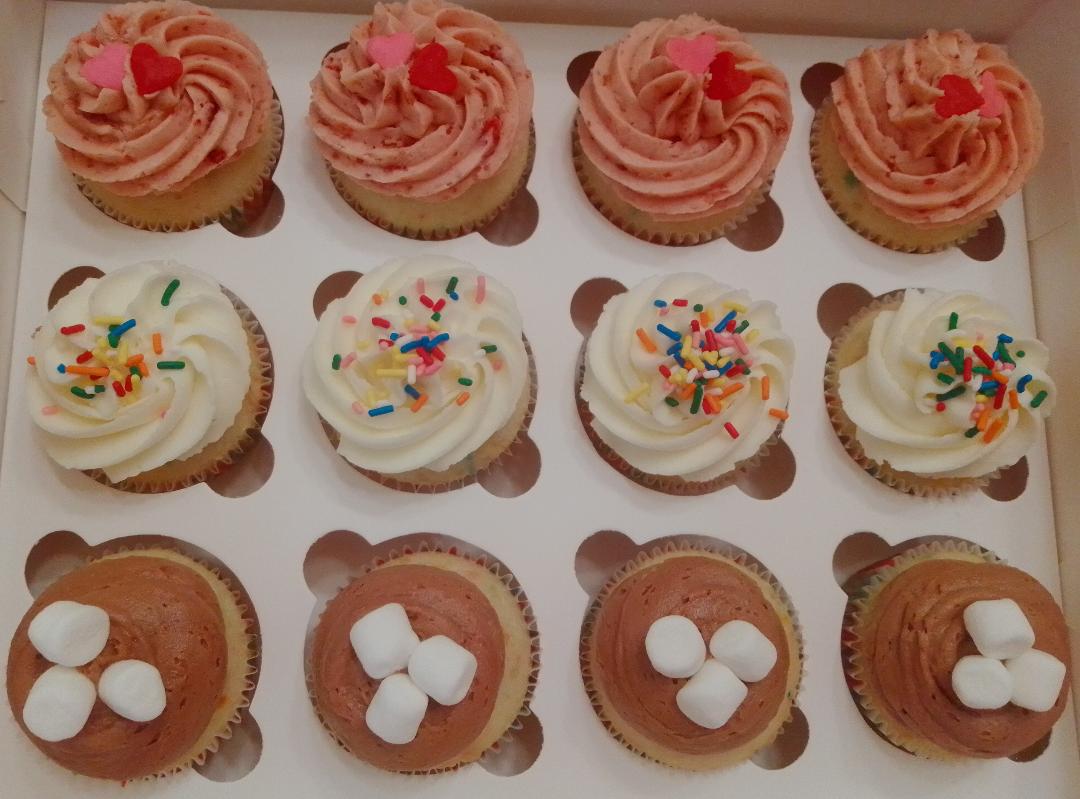 Cupcakes Dozen (local delivery and pick-up only)