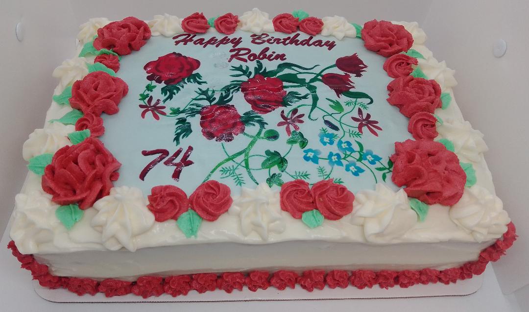 Quarter Sheet 1-Layer Cake (local delivery and pick-up only)