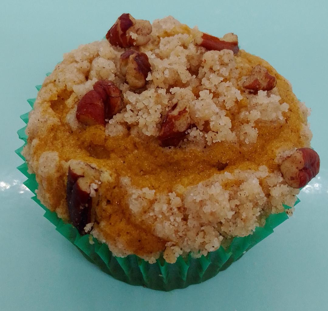 Pumpkin Pecan Streusel Muffins (6-pack)