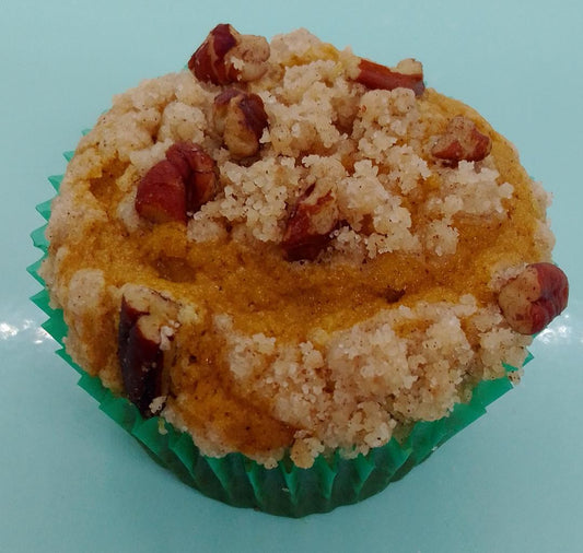 Pumpkin Pecan Streusel Muffins (6-pack)