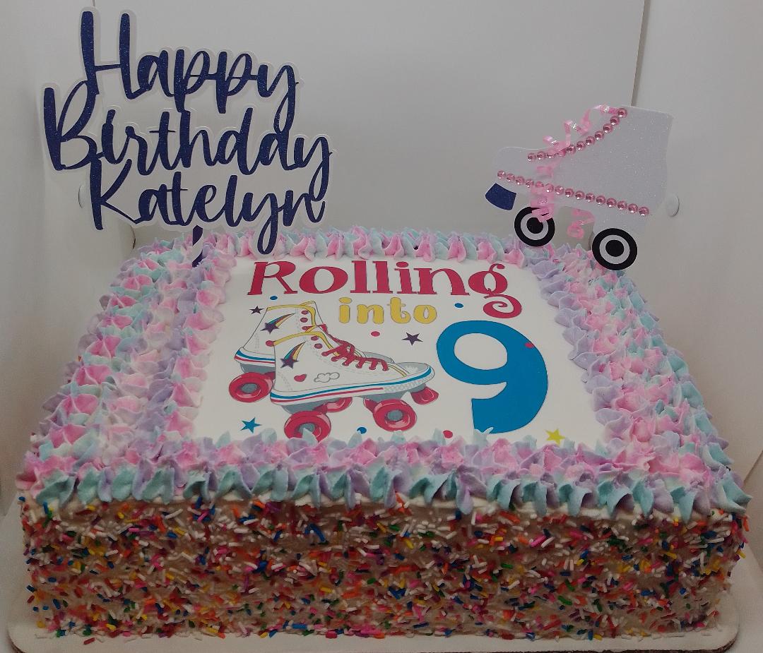 Quarter Sheet 1-Layer Cake (local delivery and pick-up only)