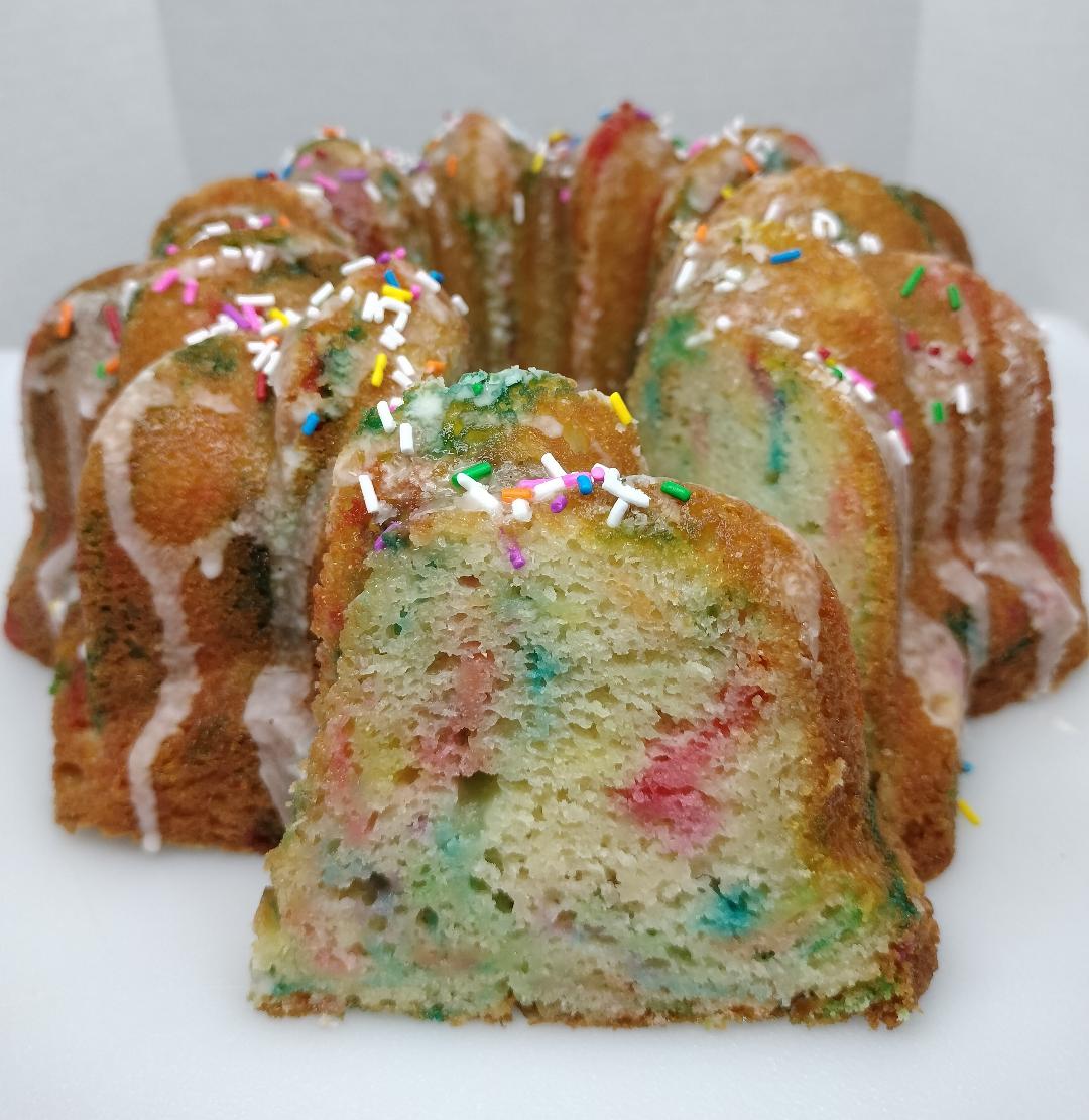 Sprinkle Bundt Cake