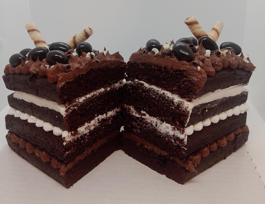 4-layer Chocolate Loaf Cake - Dessert (local delivery or pick-up only)