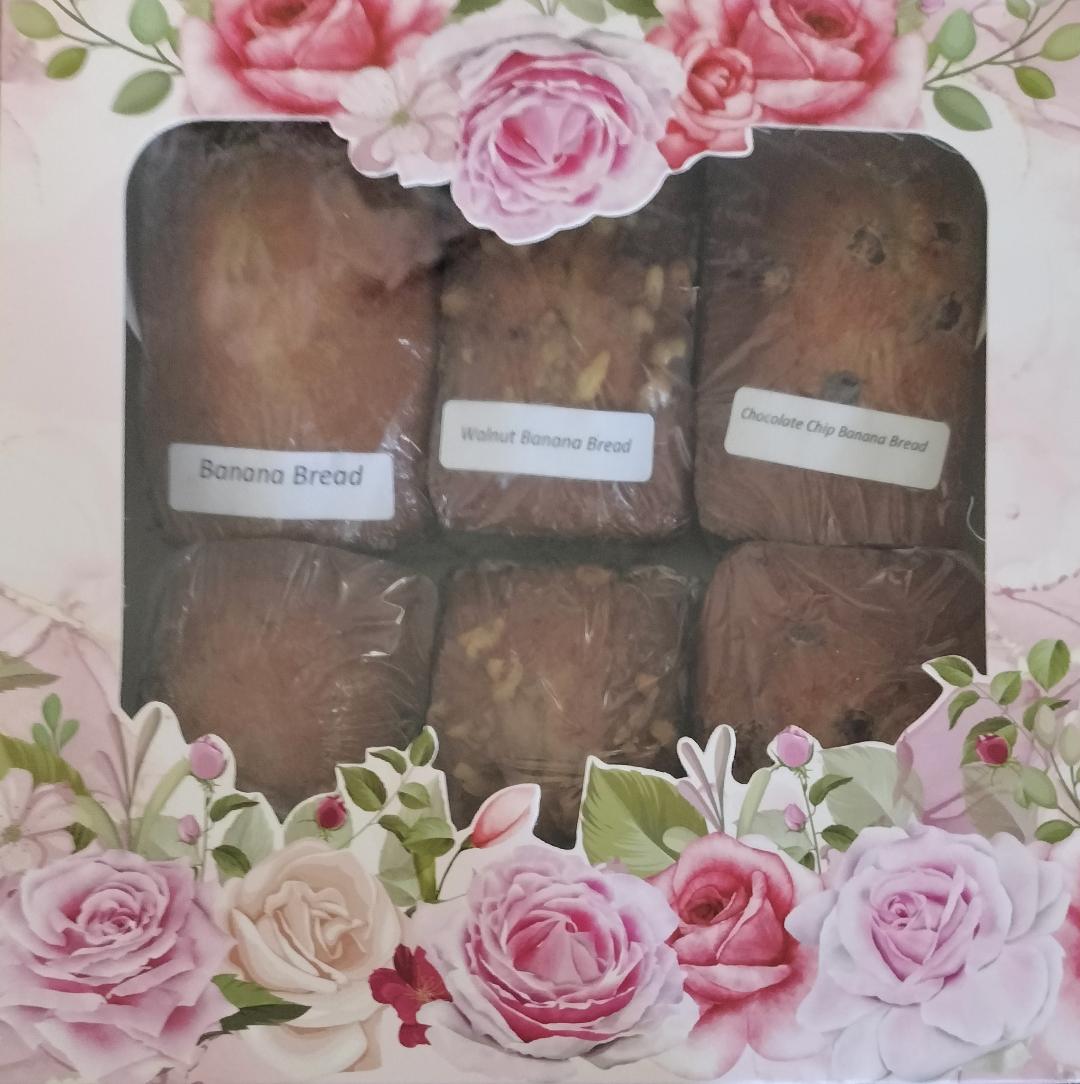 Banana Bread Mini Loaves 6-pack