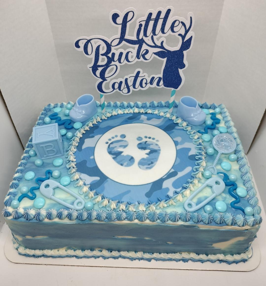Baby Shower or Gender Reveal Cake (local delivery and pick-up only)