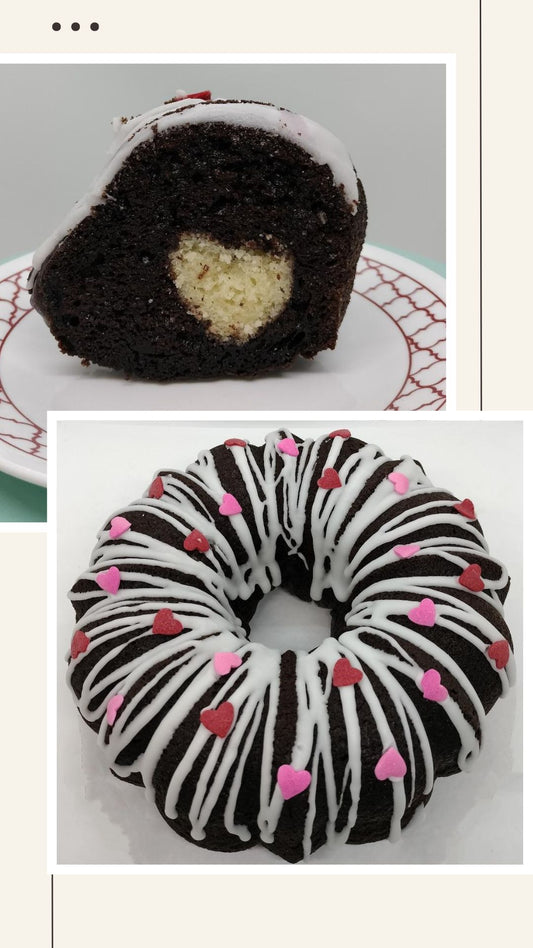 Chocolate Valentine's Bundt Cake (local delivery or pick-up only)