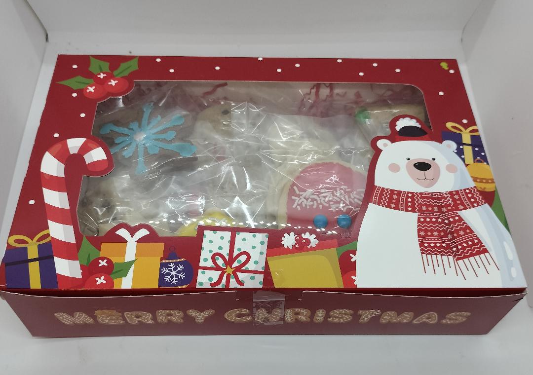 Holiday Cookies Gift Box - Dozen Assorted