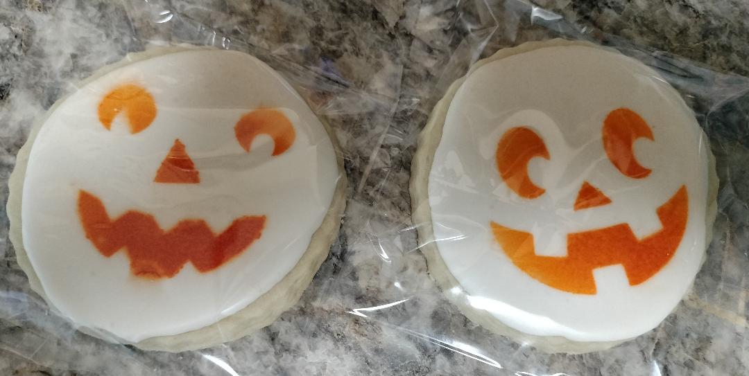 Decorated Halloween Sugar Cookies (Dozen)