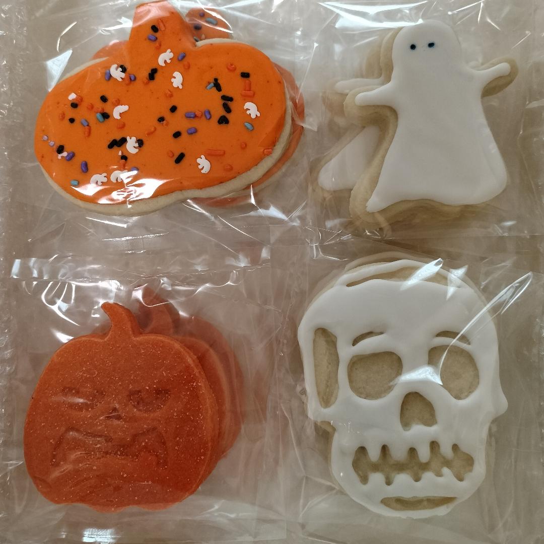 Decorated Halloween Sugar Cookies (Dozen)