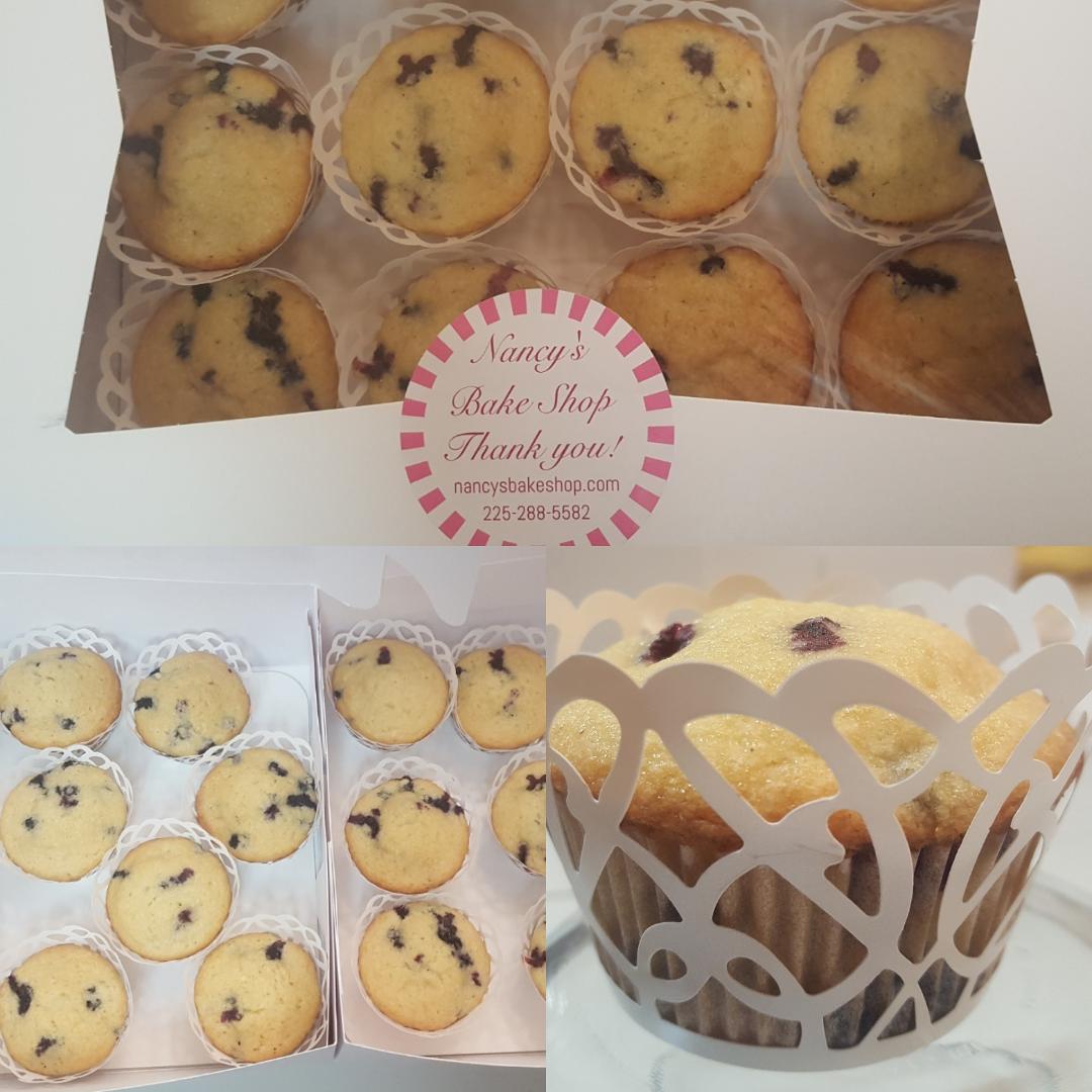 Lemon Blueberry Muffins - Dozen