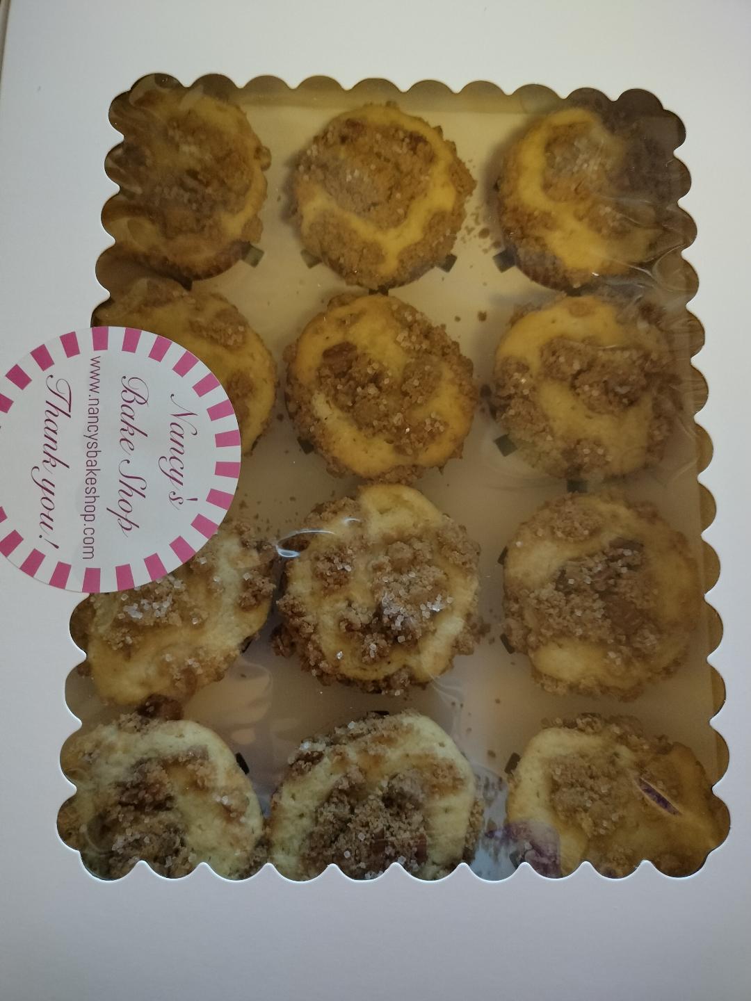 Cinnamon Streusel Muffins - Dozen